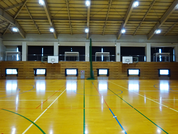 施工写真：大分市立鶴崎中学校1