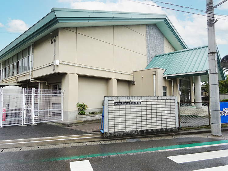 施工写真：大分市立滝尾小学校1