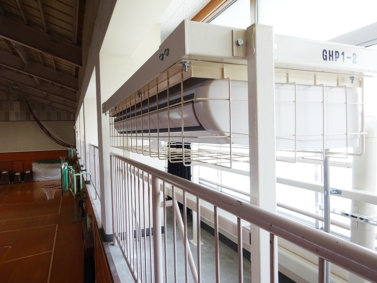 施工写真：大分市立滝尾小学校2